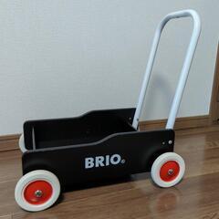 BRIO　ブリオ　カート　手押し車　黒