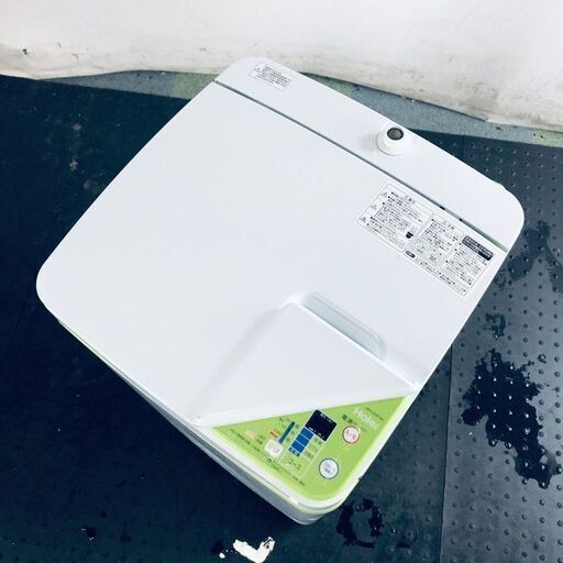 ID:sg213757 ハイアール Haier 洗濯機 一人暮らし 中古 2016年製 全自動洗濯機 3.3kg グリーン 送風 乾燥機能付き JW-K33F  【リユース品：状態B】【送料無料】【設置費用無料】