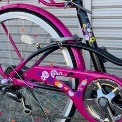 新品【8/23値下げ！！】在庫一掃SALE 子供自転車 6段変速 24インチ 黒/赤