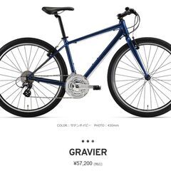 GIANT クロスバイク 新品購入半年使用 (ひたちなか市→直受け取り限定）