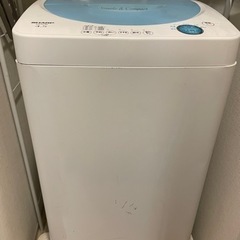 ジャンク:シャープ縦型洗濯機