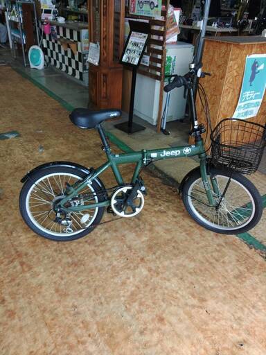 【愛品館市原店】JEEP折り畳み自転車JE-206G 　20インチ
