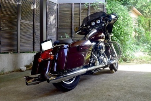 【☆低走行☆】検.令和4年12月 HarleyDavidson ストリートグライド FLHX 1450 バックギア付き 2006