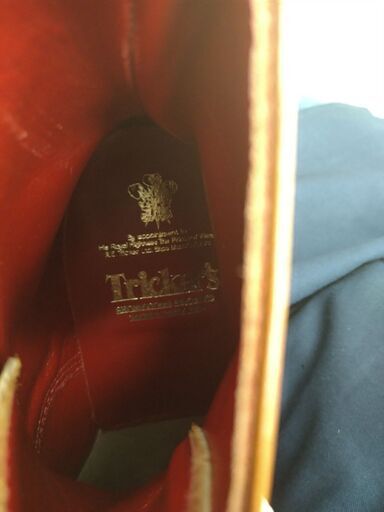 Trickers Uチップ レザーブーツ M7632 表記サイズ9(約27.0cm)