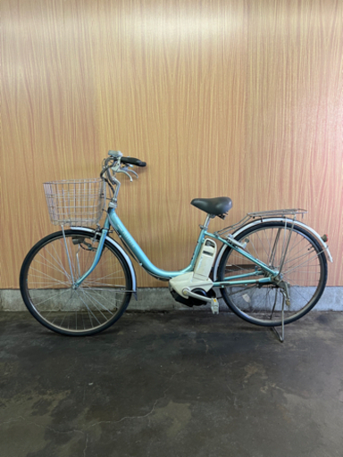 格安品‼️ 電動アシスタ自転車 ブリヂストン アシスタ ブルー 26インチ バッテリー実容量最大 引き取り割引き有り⭕️