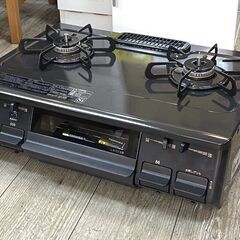 パロマ LPガス用 ガステーブル 左強化力 水無しグリル コンロ★買取帝国 志木店