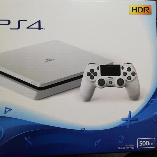 PS4白本体コントローラー付(CUH-2100A)