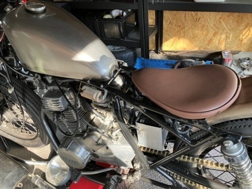 GX250カスタム車　不動　シャンク　部品取り