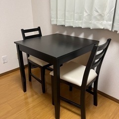 IKEA レールハムン　テーブル　チェア　セット　