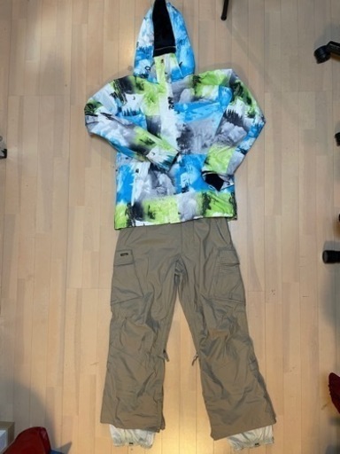 スノーボードウェア上下セット Burton / QUIKSILVER