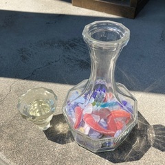 花瓶　ガラス　置物