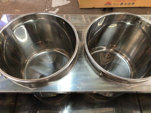 ☆彡【業務用厨房機器】屋台・キッチンカーにも!!湯煎器 茹で麺