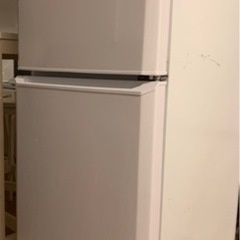 【わけ有り】 Haier 冷蔵庫 121L 2ドア2017年製 