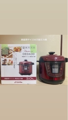 家庭用マイコン電気圧力鍋　3L