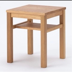 無印　サイドテーブル　サイドテーブルベンチ