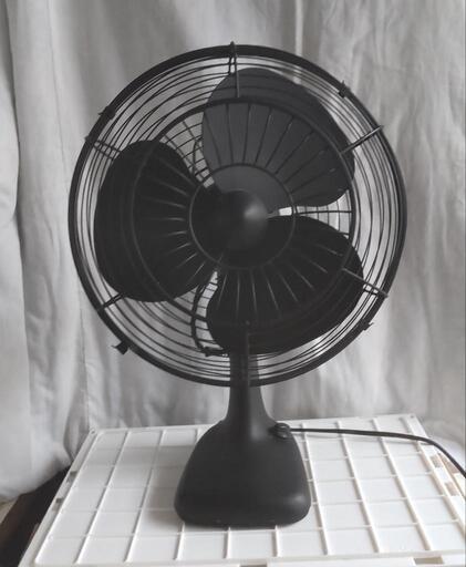 再々値下げ致しました。昭和レトロ扇風機»(三菱電機)»黒 www.pa-bekasi