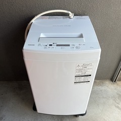 ◆2019年製　TOSHIBA 全自動洗濯機　4.5kg AW-...