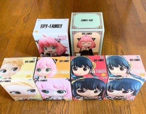 現地取引 新品 スパイファミリー フィギュア 大量セット！ Qposket