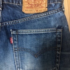 90s 日本製 Levi’s 503-0217 デニムパンツ W...