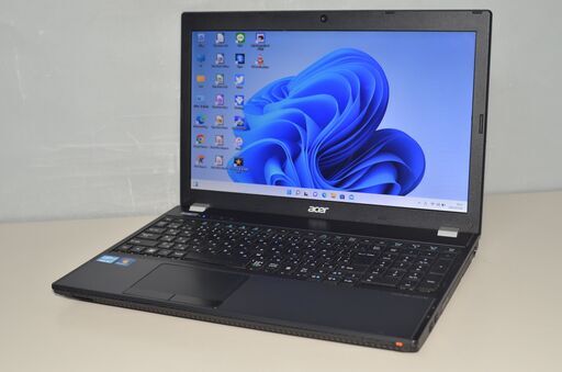 最新Windows11+office 爆速SSD256GB ACER TraveMate 5760 core i5-2450M/メモリ4GB/DVDマルチ/無線内蔵/WEBカメラ/HDMI/無線内蔵/テンキー