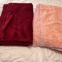 毛布2枚