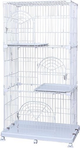 猫ちゃん、中古、ペットゲージ、3段、アイリス、キャット、ケージ