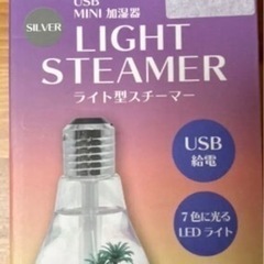 ライト型スチーマー　USB  MINI 加湿器