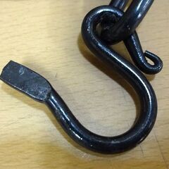 木村清五郎作 釚鎖弦道具 茶道具 釣釜道具鉄製 金工 大鐶 釣手・桐共箱付き 釣り釜セット P503 南鐐製品 裏千家 清雲  札幌市 白石区 東札幌