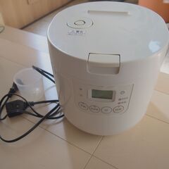 無印良品　ジャー炊飯器　M-RC5B　炊飯容量　0.54L　(3...