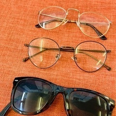 伊達眼鏡とサングラス