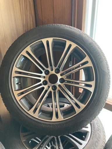 BMW X5社外19インチタイヤホイールセット。