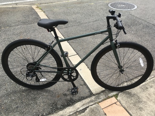 《新車》クロスバイク　backpacker.  マットカーキ