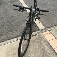 《新車》クロスバイク　backpacker.  マットカーキ