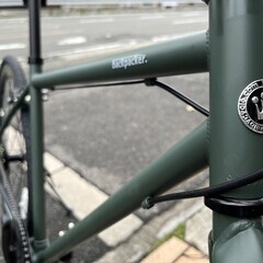 《新車》クロスバイク　backpacker.  マットカーキ