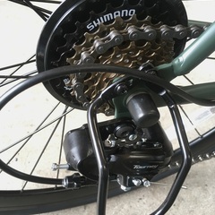 《新車》クロスバイク　backpacker.  マットカーキ