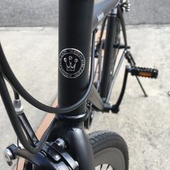 新車》クロスバイク　backpacker.　 マットブラック