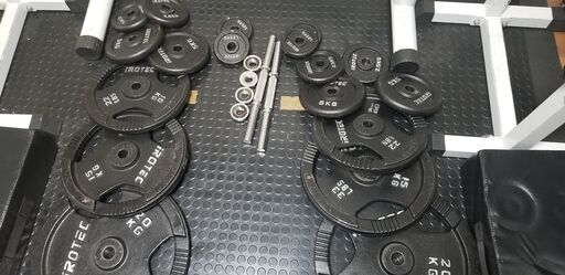 ベンチプレス スクワットラック バー＋プレート140kgセット＋その他  