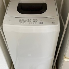HITACHI 洗濯機　5kg 2021年製