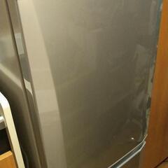 MITSUBISHIの2ドア冷蔵庫・冷凍庫差し上げます。