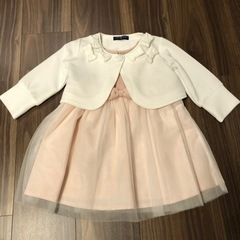 【値下げ】幼児　女の子　ドレス　ボレロ　90　フォーマル