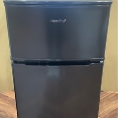 ★中古品　Comfee 2022年製 2ドア冷凍冷蔵庫 90L