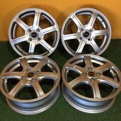 No.939　ブリジストン　BALMINUM　アルミホイール　15ｘ5.5J　PCD100　4穴