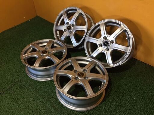 No.939 ブリジストン BALMINUM アルミホイール 15x5.5J PCD100 4穴