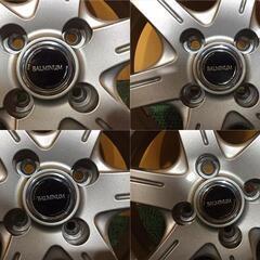 No.939　ブリジストン　BALMINUM　アルミホイール　15ｘ5.5J　PCD100　4穴
