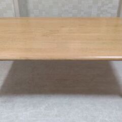 少し大きめの木製折りたたみローテーブル