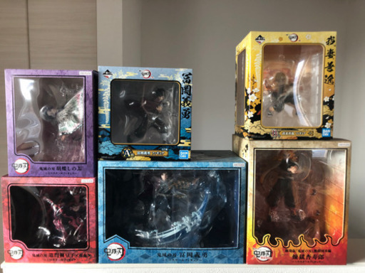 鬼滅の刃　フィギュア　セット