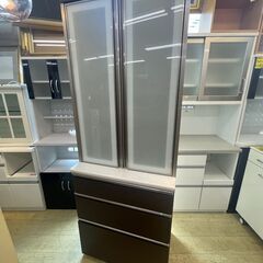 ニトリ NITORI アルミナ 75DB 食器棚 キッチンボード...