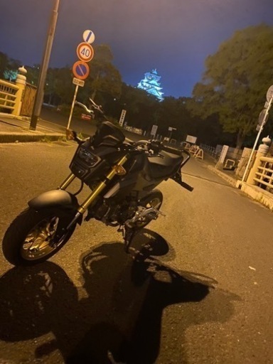HONDA グロム　スタント仕様