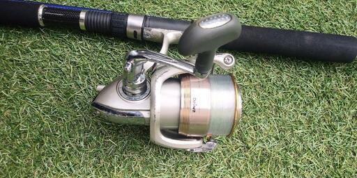 ソルパラショアジギングロッド\u0026DAIWA3000番リ－ル\u0026フィッシュグリップセット