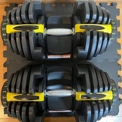 美品☆可変式ダンベル(5〜40kg)×2